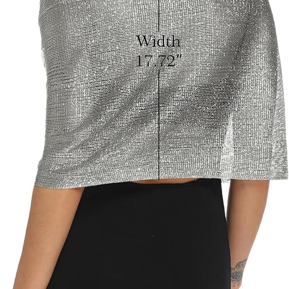 Shawls and Wraps for Evening Dresses Shawl Wraps for Women with Buckle for Eveni - Picture 5 of 6